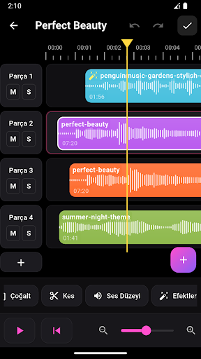 SOMIX MP3 Kesici Ses Birleştir ekran görüntüsü