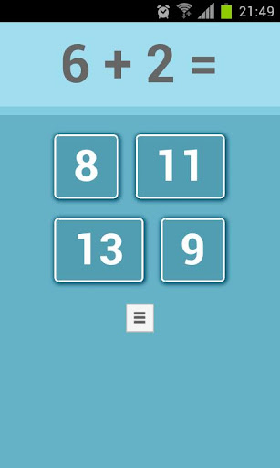 matematik egzersizleri oyun ekran görüntüsü