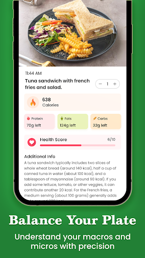 Calorie Counter & Tracker ekran görüntüsü