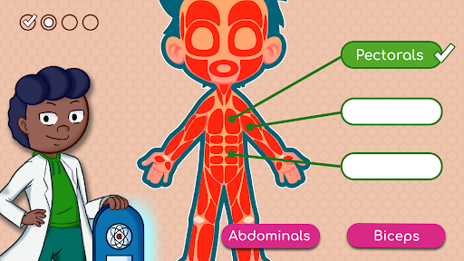 Human Body Games for Kids ekran görüntüsü