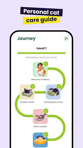 Meowz: Cat Training & Pet care ekran görüntüsü