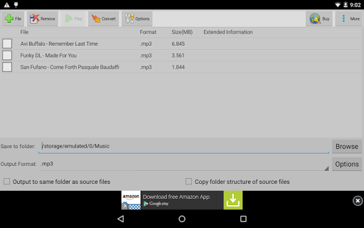 Switch Audio Converter ekran görüntüsü