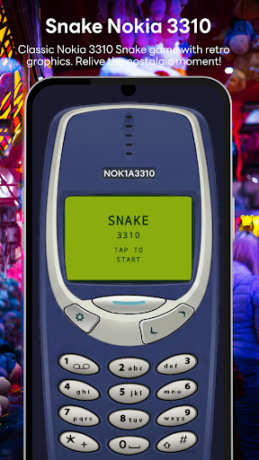 Snake Nokia 3310 ekran görüntüsü