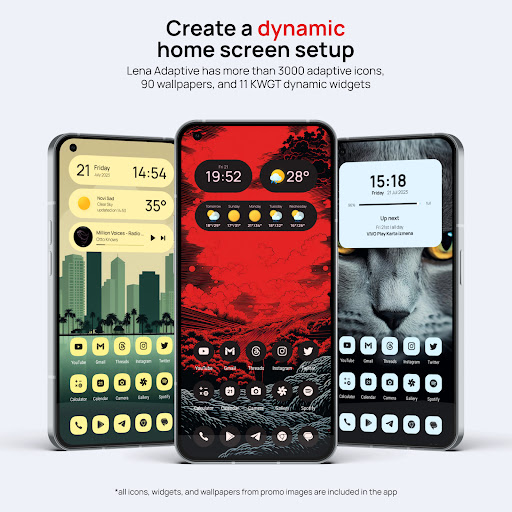 Lena Adaptive Icon Pack ekran görüntüsü
