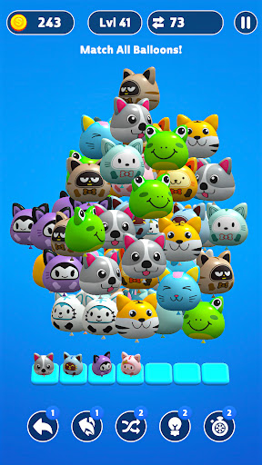 Triple Balloon Pop - Match 3 ekran görüntüsü