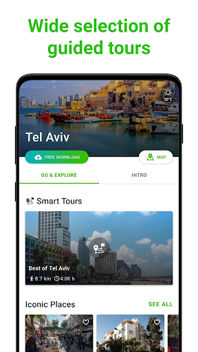 Tel Aviv Tour Guide:SmartGuide ekran görüntüsü