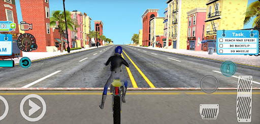 Moto Bike 3D: Wheelie Stunt ekran görüntüsü