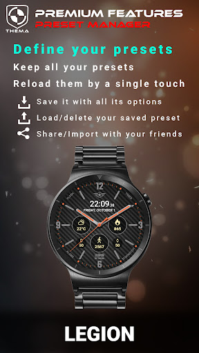 Legion Watch Face ekran görüntüsü