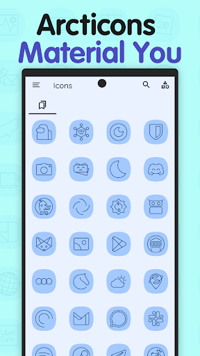 Arcticons Material You Icons ekran görüntüsü