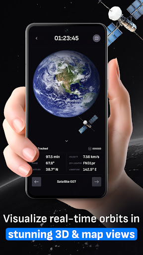 Satellite Tracker ISS Live Map ekran görüntüsü