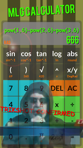 Calculator MLG ekran görüntüsü