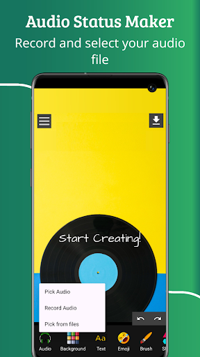 Audio Status Maker ekran görüntüsü