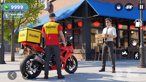 Bike Rider Food Delivery Boy ekran görüntüsü
