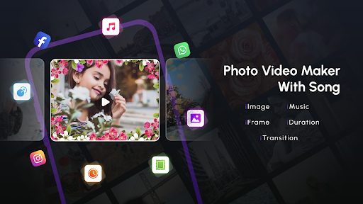 Photo Video Maker with Song ekran görüntüsü