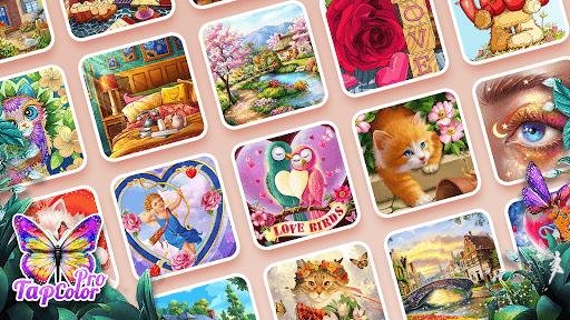Tap Color Pro: Boyama Oyunu ekran görüntüsü