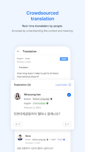 Flitto - Translate, Learn ekran görüntüsü