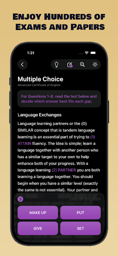 Cambridge English Exam Prep ekran görüntüsü