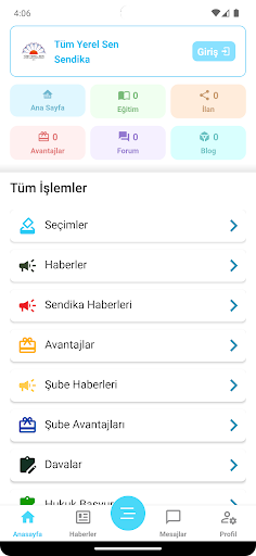 Tüm Yerel Sen ekran görüntüsü