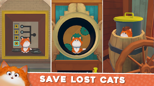 Cats in Time - Relaxing Puzzle ekran görüntüsü