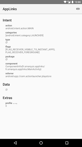 AppLinks ekran görüntüsü