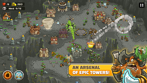 Kingdom Rush Frontiers TD ekran görüntüsü