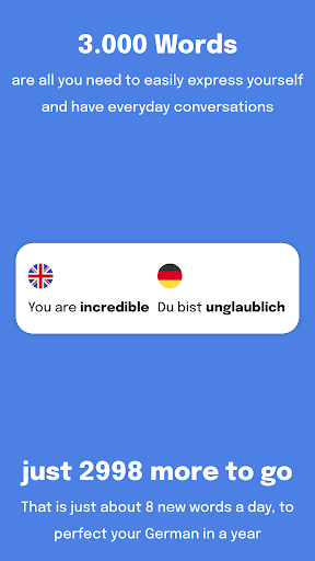 3000 Most Common German Words ekran görüntüsü