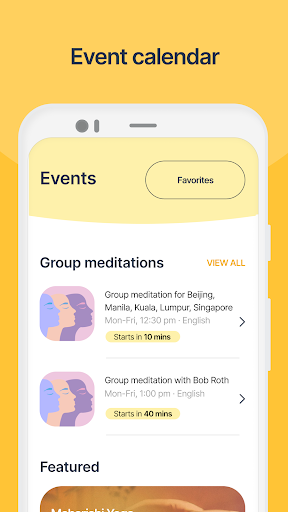 Transcendental Meditation ekran görüntüsü