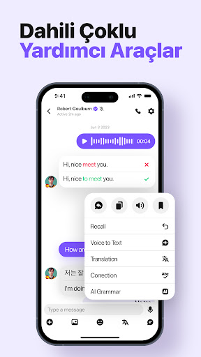 HelloTalk - Dil Değişimi ekran görüntüsü