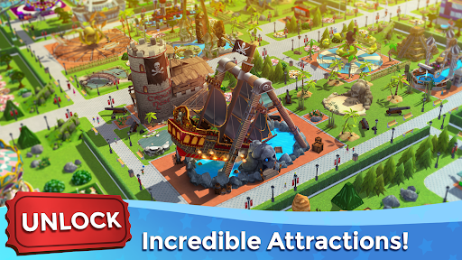 RollerCoaster Tycoon Touch ekran görüntüsü