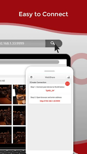 Zapya WebShare - File Sharing  ekran görüntüsü