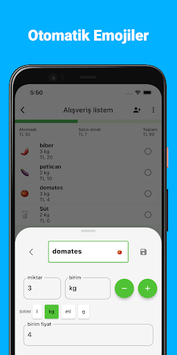 Boykot & Kendi Listeleriniz ekran görüntüsü