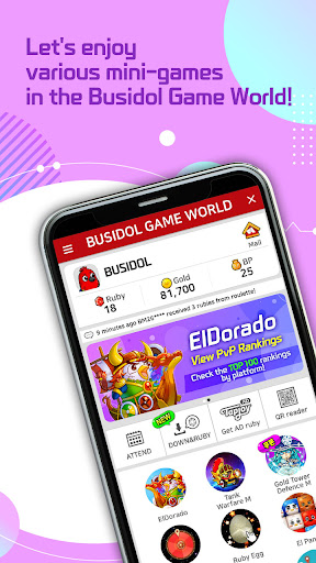 Busidol Game World ekran görüntüsü