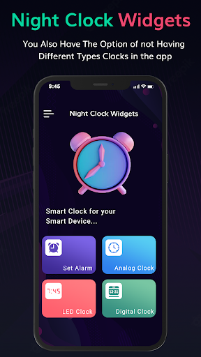 Night Clock Widget ekran görüntüsü