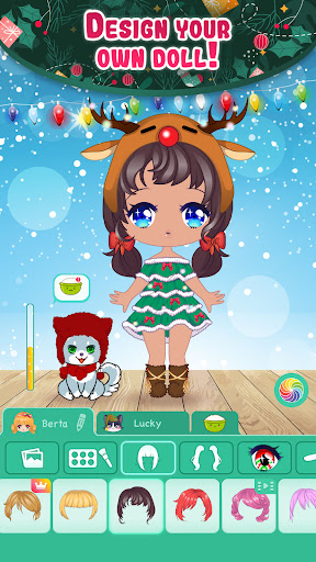 Magic Christmas Dress Up Games ekran görüntüsü