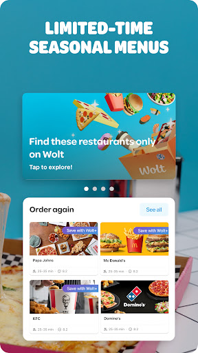 Wolt Delivery: Food and more ekran görüntüsü