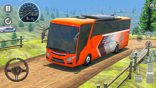 US Coach Simulator Bus Games ekran görüntüsü