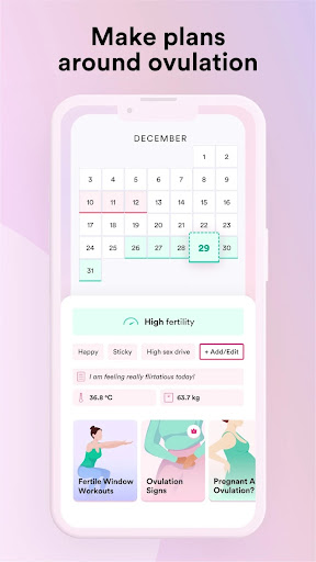Ivy Period & Pregnancy Tracker ekran görüntüsü