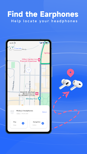 PodsLink - AirPods bataryası ekran görüntüsü
