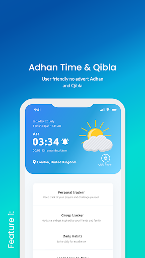 Everyday Muslim - Pray tracker ekran görüntüsü