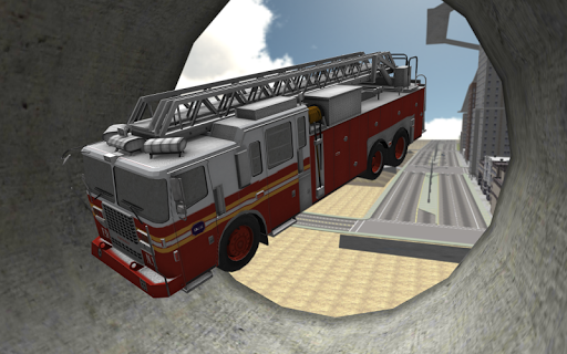 Fire Truck Driving 3D ekran görüntüsü