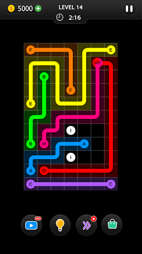 Dot Knot - Line & Color Puzzle ekran görüntüsü
