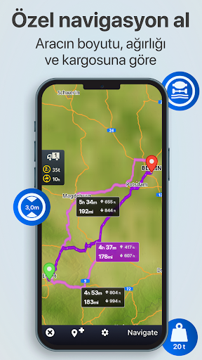 Sygic Truck GPS Navigation ekran görüntüsü