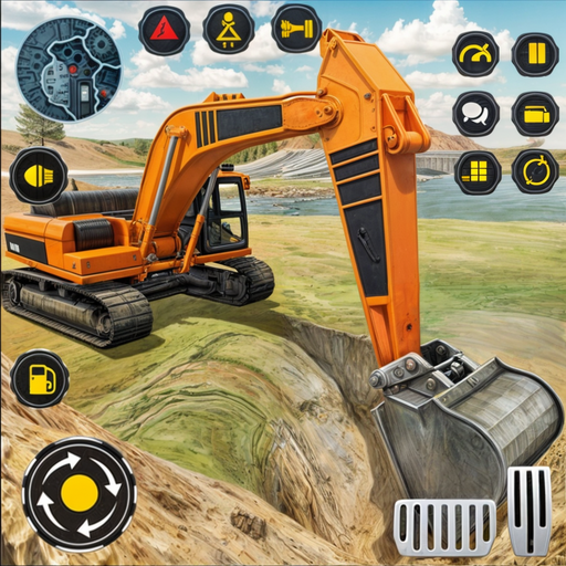 Heavy Excavator Simulator PRO ekran görüntüsü