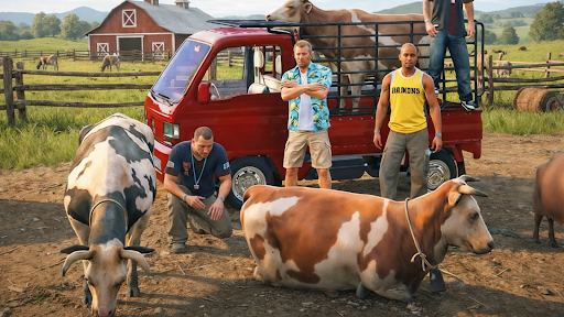 Animal Transport Truck Games ekran görüntüsü
