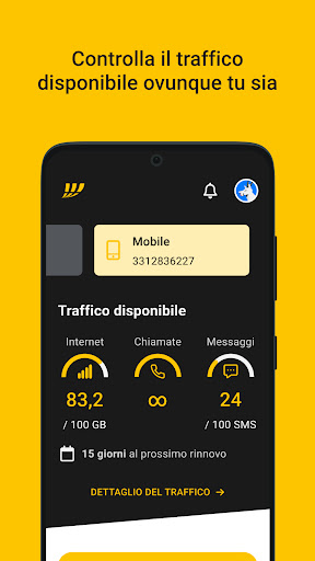 MyFastweb ekran görüntüsü
