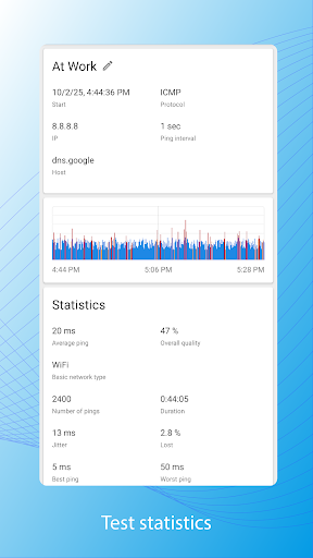 Pingmon - network ping monitor ekran görüntüsü