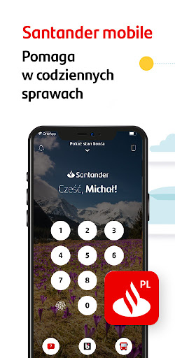 Santander mobile ekran görüntüsü
