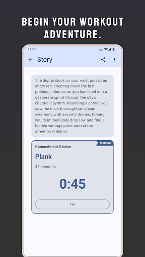 ExerStory - AI Workout Stories ekran görüntüsü