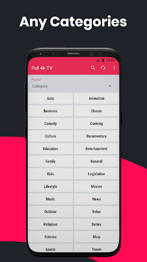 Full 4K TV ekran görüntüsü