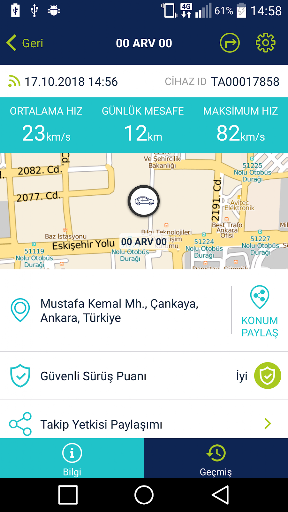 Arvento Treyki ekran görüntüsü